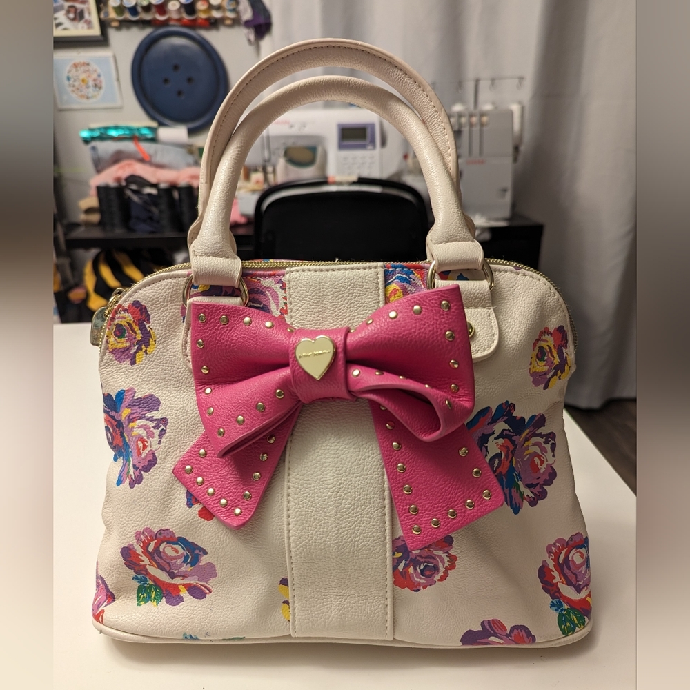 Betsey Johnson floral purse